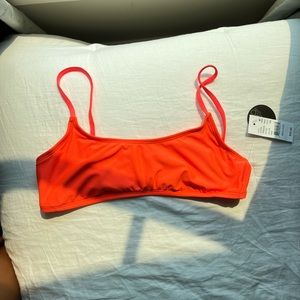 pacsun orange bikini top